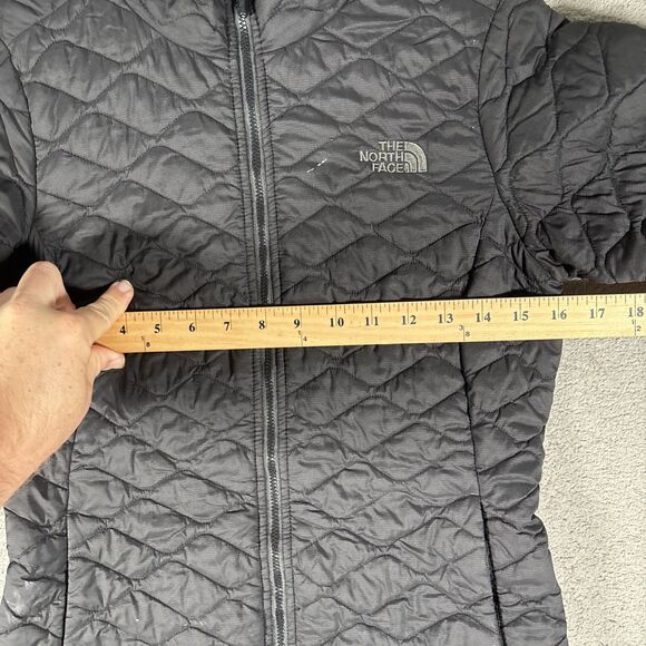 The‎ North Face Thermoball Hoodie Women’s Size XS Full Zip Black *Flaws - Picture 12 of 16